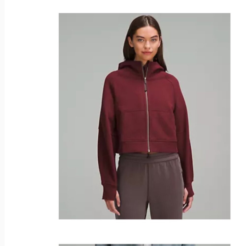 Lululemon Scuba Oversized Full Zip (XS/S) EUC